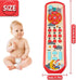 Baby Remote Control Toy - 3 languages Spanish & French & English Learning Toys, Musical, and Safe Simulation TV Remote for 6-12 Months Old Boys an...