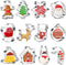Kaishane Cookie Cutters Christmas Shapes Set of 12 - Gingerbread Man, Snowflake, Christmas Tree & More Shapes Stainless Steel Biscuits Cutter...