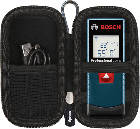 Aproca Hard Carry Travel Case for Bosch GLM 20 Compact Blaze 65' Laser Distance Measure...