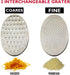 Cheese Grater Citrus Lemon Zester with Food Storage Container & Lid - Perfect For Hard Parmesan Or Soft Cheddar Cheeses, Ginger, Vegetables, Butte...