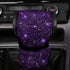 Plush Auto Gear Shift Knob Cover with Crystal Glitter Bling Rhinestones for Girls,Lady Universal Fit (Bling) (Purple)...