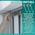 Blulu 3 Inch Valance Clips Window Blind Hidden Clip Clear Plastic Retainer Latent for Horizontal Blind(30 Pieces)...