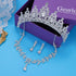 Crystal Tiaras and Crowns for Women Princess Girls,Jeweled Wedding Tiara for Bride,Birthday, Cosplay...