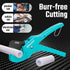 DURATECH PEX Pipe Cutter, Tubing Cutter for 1/8"-1" PEX and Rubber Hoses(NOT for PVC Pipe), with PTFE-Coated Sharp Blade, Suitable for Home and Pl...