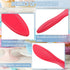 10 Pieces Plastic Butter Spreader Multi Purpose Butter Knife Spreader Versatile Knife Frosting Knives for Soft Cheese Cream Icing, 7 x 1.4 Inch(Ye...