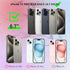 Magnetic Waterproof Case for iPhone 15 Pro Max ,Shockproof Heavy Duty Protection case ,Full Body Phone Case with Built-in Screen Protector/Wireles...
