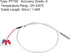 uxcell PT100 RTD Temperature Sensor Probe 3 Wires Cable Thermocouple Stainless Steel 50cm(1.64ft) (Temperature Rang: -50 to 200C)...