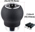 Abfer 5 Speed Shifter Knob Car Stick Gear Lever Shifting Knobs Shift Ball Replacement for Most Manual Vehicle Truck (Black)...