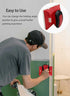 Paint Edge Trimmer, Paint Edger Tool for Walls with Pad Nylon Bristles Edges for Home Interior, Corner Walls and Ceilings Pad Painter Wall Paintin...