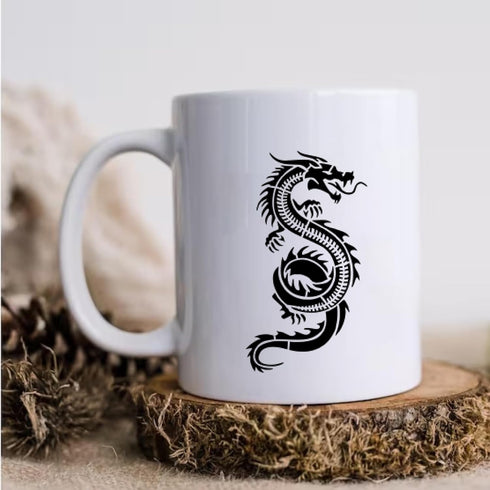 20 Pieces Dragon Stencils Template Reusable Mylar Craft Stencils for Painting on Wood Canvas Walls Decorations DIY Projects (20 dragon)...