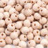 BronaGrand 300pcs 8MM Natural Color Round Ball Wood Spacer Beads Jewelry Findings Charms...