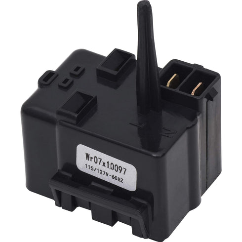 Ultra Durable WR07X10097 Relay and Overload Assembly Replacement Part by BlueStars - Exact Fit for GE Refrigerators - Replaces 1265640 AP4300623 PS1766101 513604045