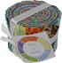Stitch & Sparkle Indonesian Premium Batik Cotton Vibrant Dreams Jelly Roll 2.5''x 44''...