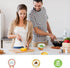 Vegetable Chopper Manual Food Processor, Veggie Chopper Cutter for Salad Garlic Nut Onion...