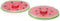 Charles Viancin - Set of 2 Watermelon 4” Silicone Drink Covers - Airtight Seal on Any Smooth-Rimmed Glass, Keep Drinks Cool or Hot - BPA-Free - Ov...
