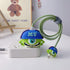 3D Cute Cartoon Charger Protector Case - Compatible for Apple 20W USB-C Power Adapter and Lightning Cable (Green Hat Mike)...