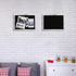 Black Felt Bulletin Board, Decorative Bulletin Boards for Walls with Wood Frame, Pin Board Vision Board for Office Home Kitchen and School with Pi...
