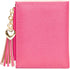 Womens Small Wallet Mini Purse Bifold Slim Card Case Holder Zipper Coin Pocket (Barbie Pink)...