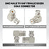 Anina BNC Male to UHF Female SO239 Jack Coax Connector Right Angle RF Antenna Adapter for Ham Radio CB Antenna Scanner Coaxial Cable 2-Pack...