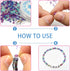 TOAOB 1000pcs 4mm Blue Series Loose Round Glass Pearl Beads Spacer Beads for DIY Craft Necklaces Bracelets Jewelry Making...