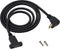 90 Degree USB 3.1 Type C Panel Mount Cable Gen 2 Up&Down Angle Type C 3.1 Female Panel Mount to Male Cable,Supports Charging,Data,Audio,Video Cabl...