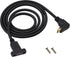 90 Degree USB 3.1 Type C Panel Mount Cable Gen 2 Up&Down Angle Type C 3.1 Female Panel Mount to Male Cable,Supports Charging,Data,Audio,Video Cabl...