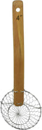 Bamboo Handle S/S Coarse Skimmer (4")...