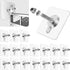 30 Pieces Wall Hooks for Hanging and Picture Hangers Set?0.63inch? - Heavy Duty, No Drill, Waterproof, Rustproof - Ideal for Kitchen, Bathroom, Ho...