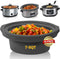 Slow Cooker Liners fit Crock Pot 7-8 QT,Maywe Tanso for Crock Pot Liners For 7-8 Quart Oval Slow Cookers,Reusable & Leakproof Silicone Slow Cooker...