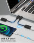 USB C to USB Adapter 5 Pack, USB Type C Male to USB Female OTG Cable, Adapter for iPhone 15 Pro Max iPad MacBook Pro/Air 2023 2022 M1 M2 Galaxy S2...