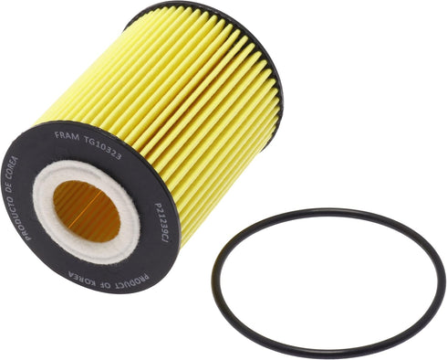 FRAM Tough Guard Replacement Oil Filter TG10323 with SureGrip, Designed for Interval Full-Flow Conventional and Synthetic Oil Changes Lasting Up t...