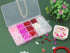Pamir Tong 640PCS 8mm Assorted Glass Beads for Jewelry Making Kit,Round Valentine Beads, Bracelet Space Loose Beads for Jewelry Making Earring, Ne...