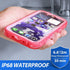 SPORTLINK Compatible with iPhone 13 Pro Waterproof Case - Built in Screen Protector Full Body Shockproof Dustproof IP68 Waterproof Case for iPhone...
