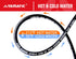 YAMATIC Pressure Washer Whip Hose with Swivel Steel Connector, 3/8" Jumper Hose 2FT For Hose Reel and Power Washer, 4000 PSI...