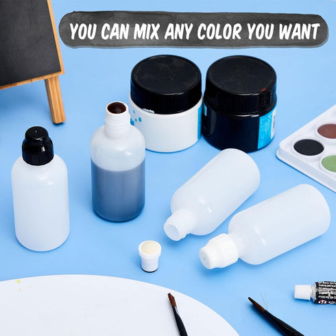 Tessco Empty 2 Ounce Graffiti Mop Marker Paint Daubers Fillable Paint Marker Bottle Squeeze Bottle Empty Bingo Dauber Dabbers White Black Sponge T...