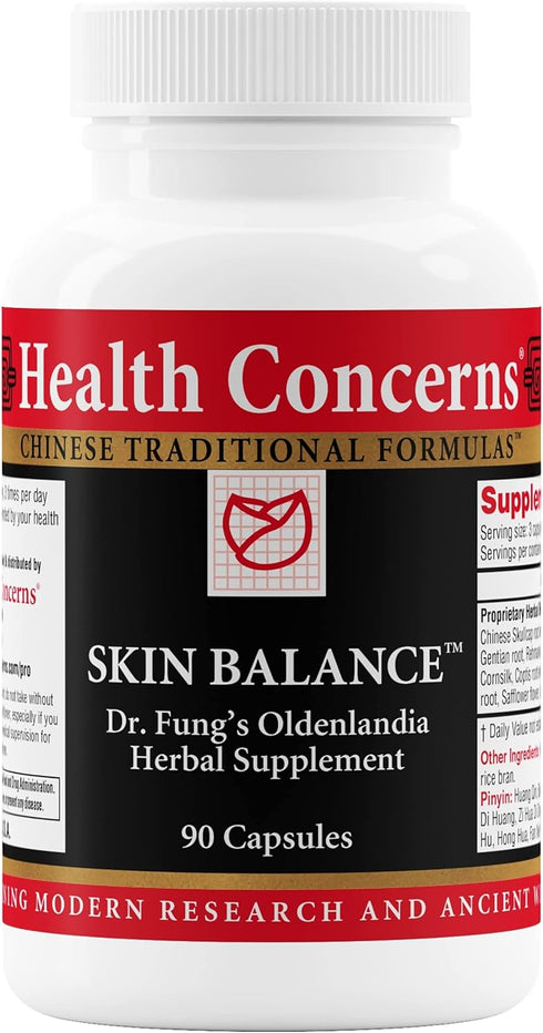 Health Concerns Skin Balance - Circulation Support & Skin Supplement - 90 Capsules...