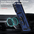 Protective Case with Screen Protector for Samsung Galaxy S21 5G - Dual Layer, Magnetic Ring Holder, Kickstand, Drop Tested - Navy Blue......