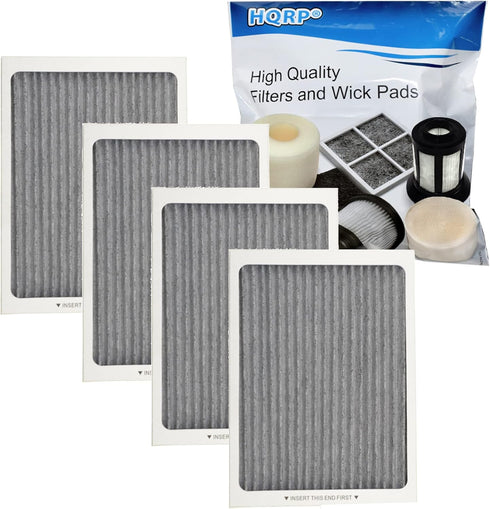 HQRP 4-pack Refrigerator Carbon-Activated Filter Compatible with Electrolux 242047801 242047804 EAFCBF PS1993820 Replacement...