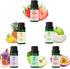 Fruit Essential Oils, MitFlor Premium Fragrance Oil for Candle Soap Making, 6x10ml, Summer Refreshing Diffuser Oil Scents, Guava, Strawberry, Pass...