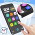 TV Remote Control Shape Baby Teething Toys and Phone Shape Teether Toys for Babies 6-12 Months, Soft Flexible Silicone Chew Toys for Baby - Black...