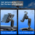 Car Dashboard Phone Clip Holder, 360° Rotating Dash Steering Wheel Cell Phone Clamp Mount Stand Compatible with 4-7 Inch Smartphones (Black)......
