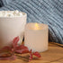 3x3 Flickering Flameless Candles Set of 1,3 inch Real Wax LED 600 Hours Battery Candles with Timer Remote,Control for Valentines Day Wedding Party...