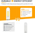 12V LED Light Bulbs - Daylight 5000K 4W(Only for 12 Volt DC/AC) - E26 Standard Base - 40W Equivalent Dimmable T10 Low Voltage Bulb for RV, 4 Pack...