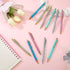 12 Pcs Quotes Sparkly Fancy Pen Inspirational Glitter Ballpoint Pen with Motivational Messages Cute Pens Metal Inspirational Metal Black Ink Pens(...