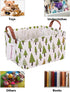 QUEENLALA Rectangular Laundry Hamper/Foldable Nursery Laundry Basket for Organizing/Storage Bin Baskets/Children Toy Office Bedroom/Toy Bin Closet...