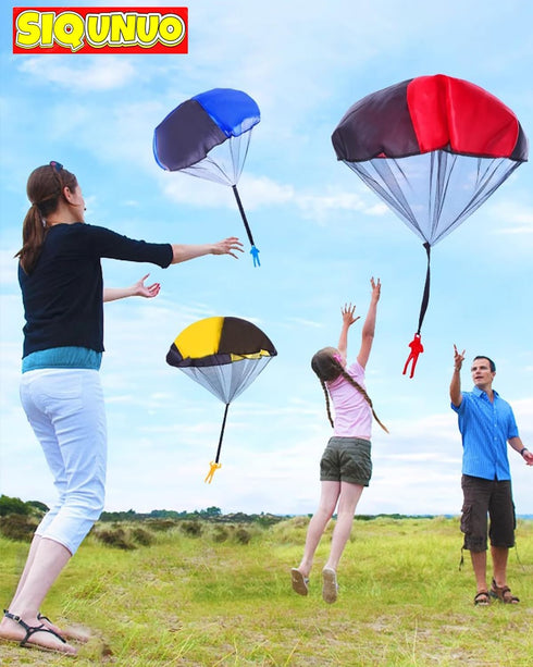 Parachute Toys for Kids, 6 Pack Top Outdoor toys, Parachute Men for Kids, Small Toys for Kids Ages 4-8 9 10 11 12 Year Old, Halloween trick or tre...