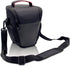 FOSOTO DSLR Camera Case Nylon Holster Bag Compatible for Nikon D3300 D3400 D3500 D5300 D5600 B700,Canon EOS Rebel XT XTi T6 T5i T3i SL2 1300D,Pent...