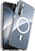 ENCASED Clearback Case Designed for Samsung Galaxy S23 FE Case with Magnetic Phone Grip (Compatible with MagSafe) Clear...