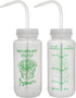 2PK Houseplant Helper Plant Water Bottle, 16oz -Weekly Irrigation Scale Printed on Side - Plant Watering Devices, Succulent Watering Bottle, Indoo...