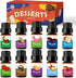 Holamay Dessert Fragrance Oils, Scented Oils Set of 10 Sweet Soap & Candle Making Scents - Creamy Vanilla, Apple Cinnamon, Cookies and More, Aroma...